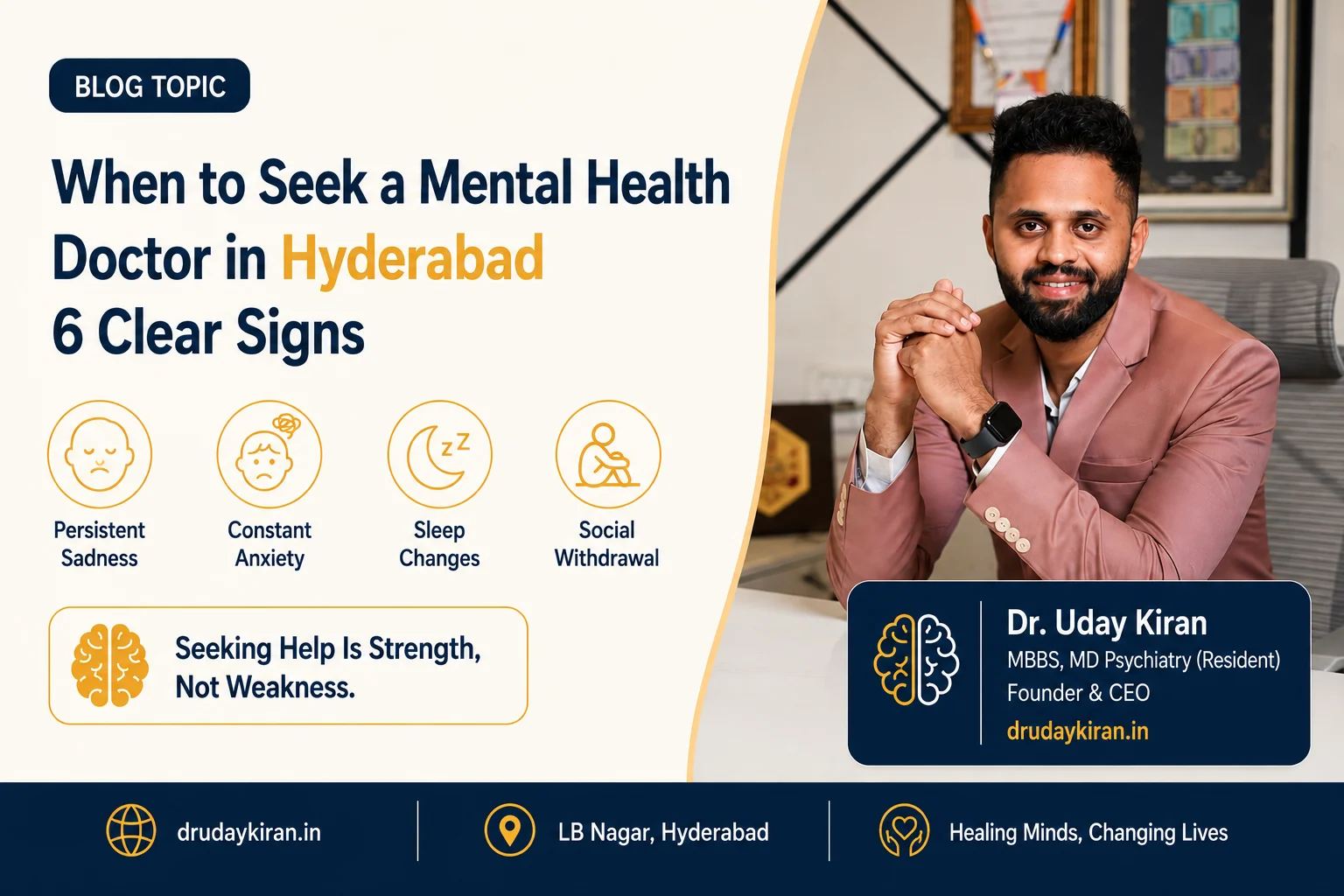 Mental Health Doctor Hyderabad: When Should You Seek Professional Help?