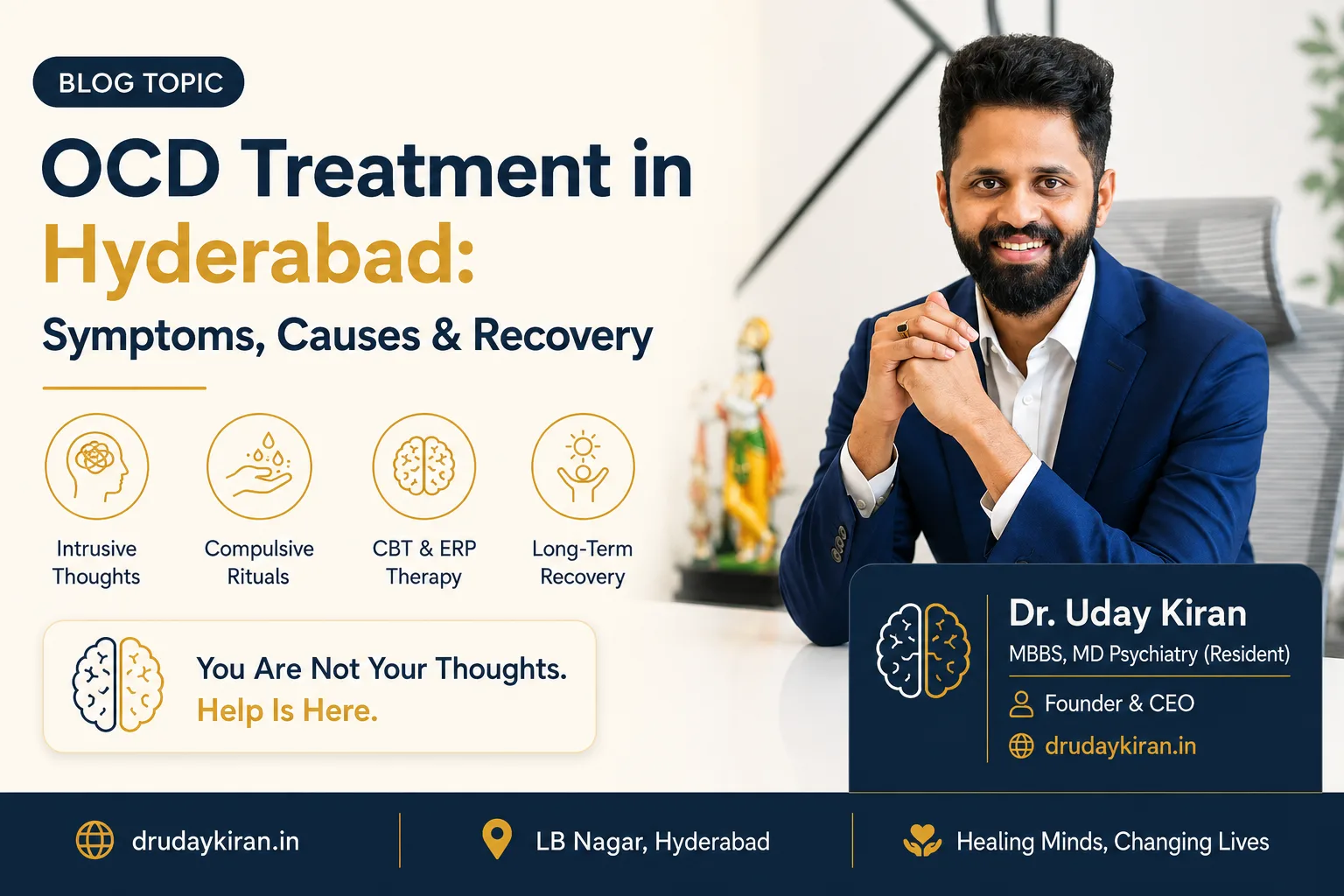 OCD Treatment in Hyderabad: Symptoms, Causes & Effective Treatment Options